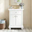 Meuble-lavabo moderne 24 po avec tiroir basculant-483183589