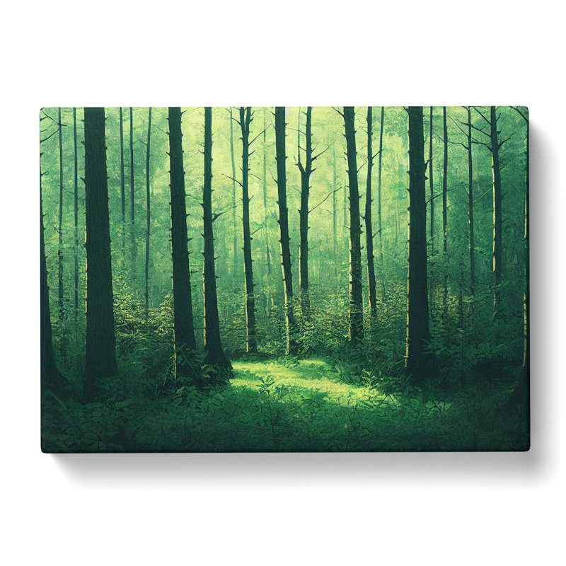 Quirky Forest - Wrapped Canvas