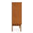Draper 40"H Solid Wood Mid-Century Modern 6-Shelf Bookcase With Adjustable Shelves And Tapered Legs-592702515