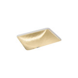 Yepsen Glass Undermount Bathroom Sink
