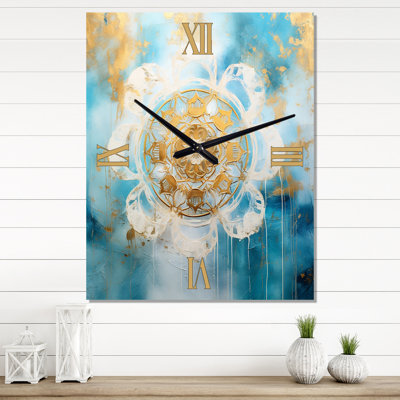 Horloge murale Divine Mandala