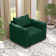 BOX MODULE STO SOFA 38'' Upholstered Modular Accent Chair with Storage
