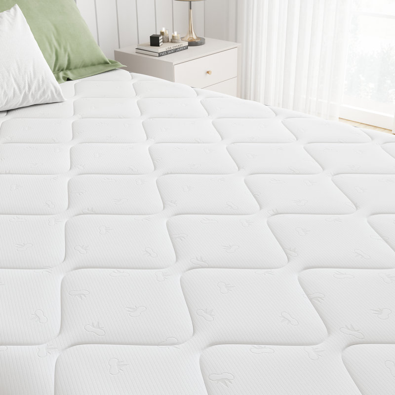 24cm Memory Foam Pocket Sprung Mattress, Double (4'6)