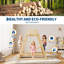 Aire de jeu en bois 8 en 1 Jungle Gym for Kids
