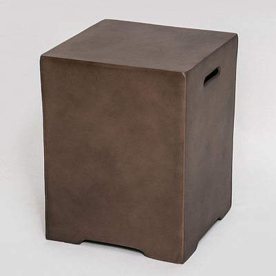Couvercle de réservoir de propane, table d'appoint et table de bout Alaisha