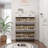 Shoe Cabinet With 3 Doors 2 Drawers