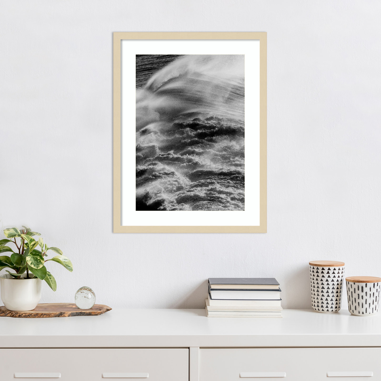 Sea Offerings by Shot by Clint Wood Framed Wall Art Print, Brown, 25" H x 19" W