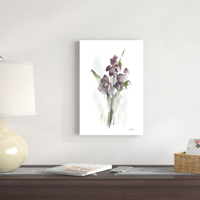 Bouquet de prunes I, H 18 po x l 12 po