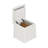 Elements Multi-Wall Resin Outdoor Patio End Table with 13 Gallons of Storage-96898528