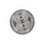 Round Dynamic Geometric Indoor / Outdoor Area Rug-93630456