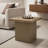 Eldridge Latte End Table-628074732