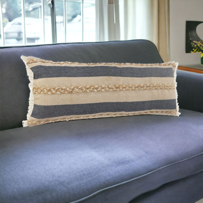 Oreiller 14 po x 36 po Denim