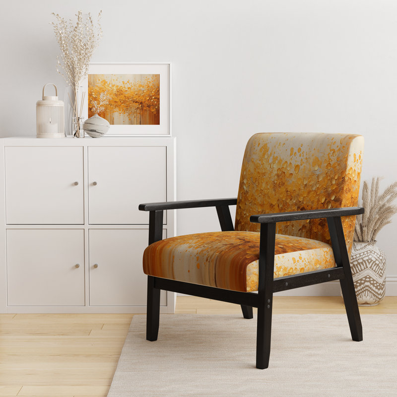 Amber Glow III - Fauteuil rembourré moderne
