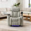 Fauteuil inclinable pivotant électrique à 270 ° Finnegan avec DEL et rangement caché-1008422529
