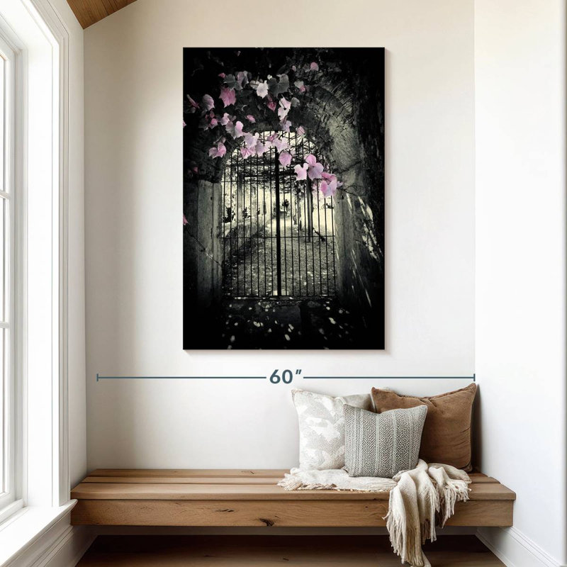 Lilie Gate Pop, 48" H x 32" W