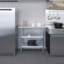 Stainless Steel Work Table with 2 Shelves-60901491