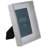 Contemporary Rectangular Photo Picture Frame - Silver and Clear-46352696