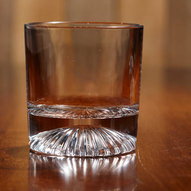 Lemonsoda Double Wall Whiskey Glasses - Hexagon Design - Set of 4 - 300 ml - Elegant Whiskey Glasses for Scotch, Single Malt, Size: One Size