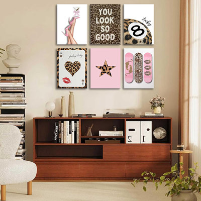 6 Piece Wrapped Canvas Print