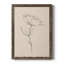 Floral Contour Study IV - Peinture sur toile encadrée-1356283339-1356283333