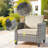 All - Weather Wicker Outdoor Furniture Set, Comfortable 9 - Piece Patio Seating Group with Rotating Chairs, Sofa Illuminated Coffee Table & Ottomans-111610393