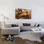 Dirt Bike Motocross Racing - reproduction de photo sur toile tendue