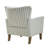 Arching 31" W Polyester Armchair with Solid Wood Legs-84241119