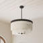 Luminaire suspendu 9 lumières Briscade 28 "