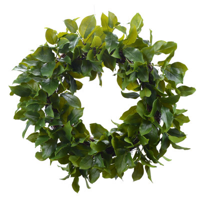 Faux Salal 24'' Wreath