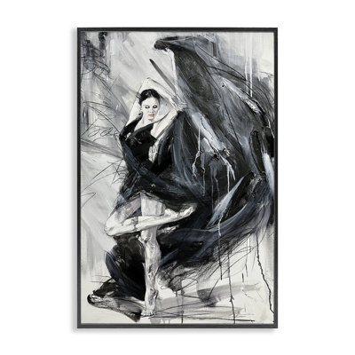 Giclée abstraite encadrée, par Lucille Lee