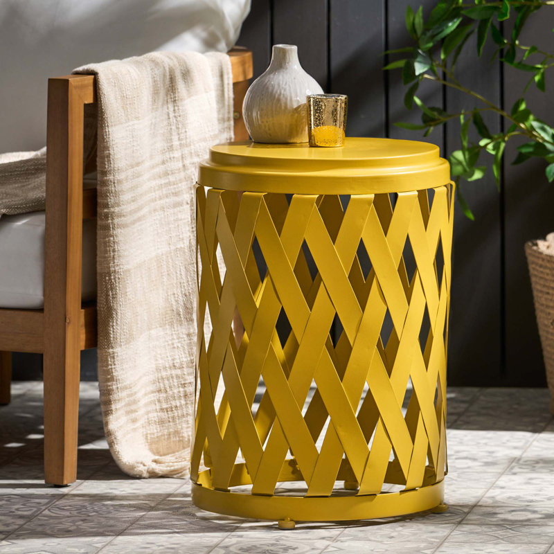Selen 15 Side Table, Yellow