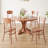 Medieval Solid Wood Side Dining Chairs-349478016