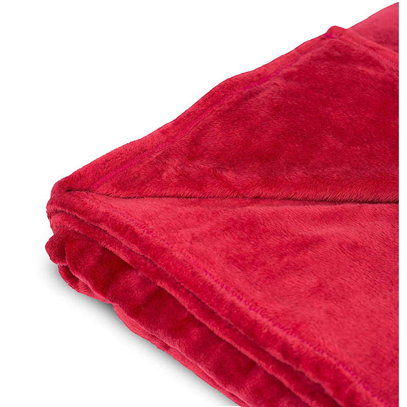 Jeté léger Ultra Best Soft Couch, Rouge