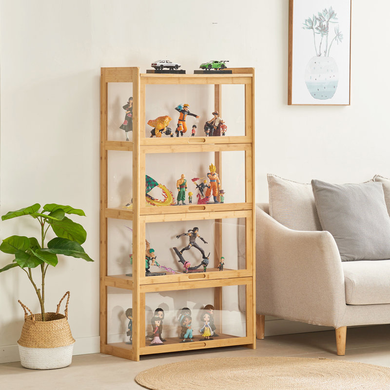 Bibliothèque de rangement Karklyte Curio Cabinet