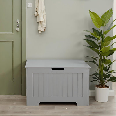 Enzzo 29.9" W Lift Lid Storage Bench with 600 lb. Capacity