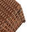 Alto Balkene Home Alto Wicker Planter with Liners ,Tall Plant Decor Box for Outdoors - Mocha - Pack of 2