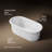 Claude by Studio McGee 65-3/4" X 33-1/2" Freestanding Bath
