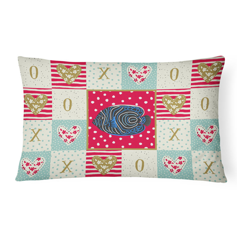  Coussin Emperor Angelfish Love
