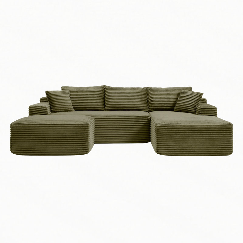 Canapé modulaire modulaire Cloud sans assemblage