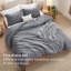Lits dans un sac, ensemble de lit avec édredon, taies décoratives, coussin décoratif, couverture en chenille-110189456-110189458