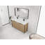 Meuble-lavabo sur pied 60 po avec double lavabo en résine Cleothis