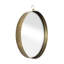 24"X28" Iron Frame Gold Mirror. Make A Statement In Living Room, Bedroom, Vanity, Entryway, Hallway Round Upgrade Your Appearance-638872566