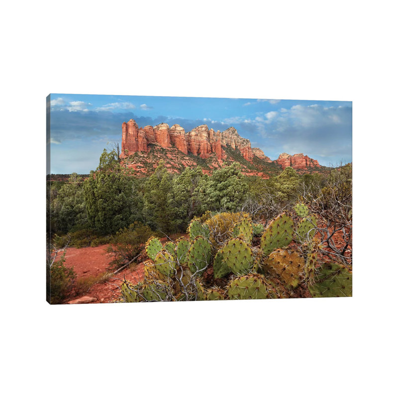 Coffee Pot Rock Near Sedona, Arizona by Tim Fitzharris - Wrapped Canvas Print, 20.32 cm H x 30.48 cm W