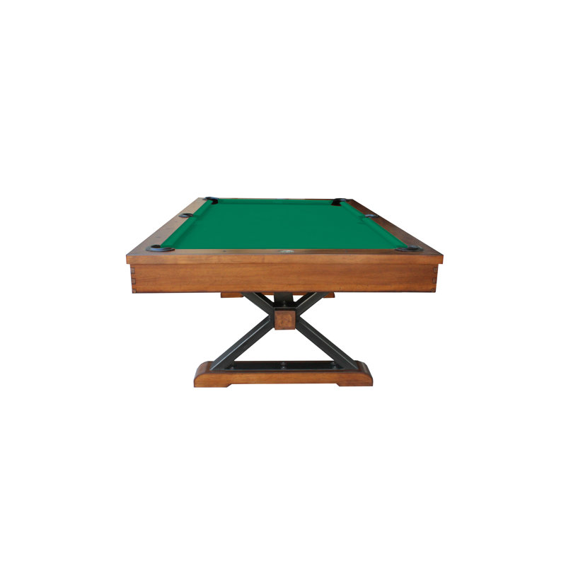 Santa Fe Slate Pool Table with Professional Installation Included, 8', Championship Green, Yes