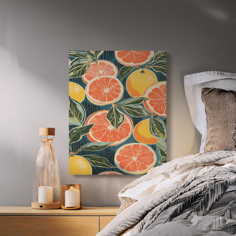 Geno Wrapped Canvas Print Set, 16x24