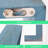 3 Piece Square Solid Wood Floating Shelf