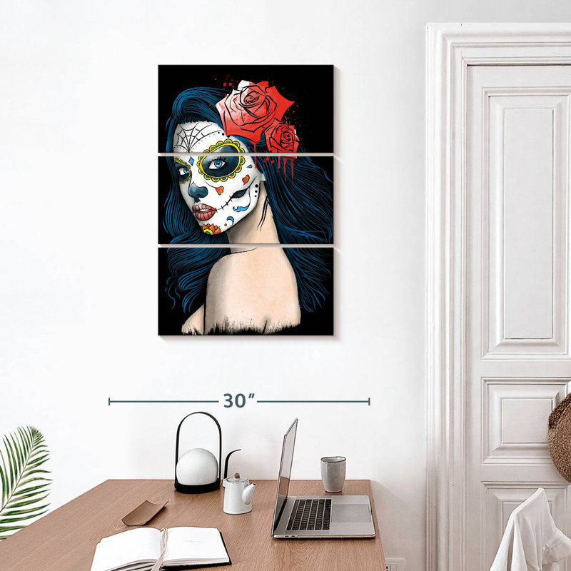 Leisha La Calavera Catrina, H 32 po x l 20 po