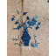 Tapis antique chinois à motif géométrique noué