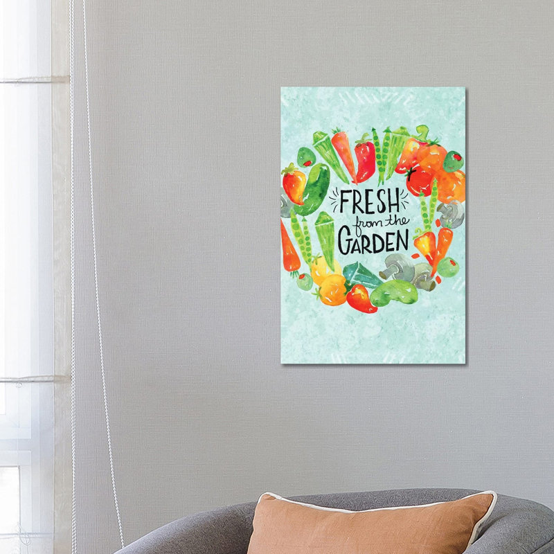 Garden Fresh II 1 Piece Wrapped Canvas Wall Art, 66.04 cm H x 45.72 cm W x 1.91 cm D