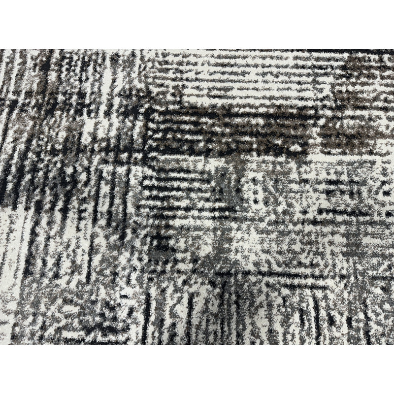 Modern Abstract Rug Contemporary Runner Area Rug For Living Room Carpet, Runner 2'8" x 11'10"